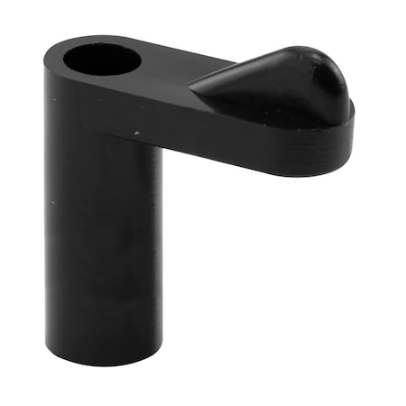 Prime-Line 1-3 in. Offset Plastic Screen Clip, Black, PK25 PL 16544